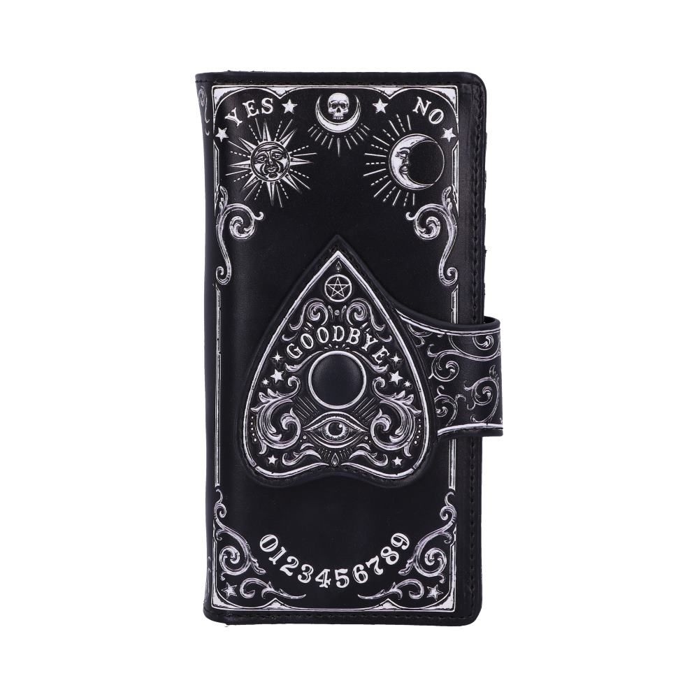 Nemesis Now - Spirit Board Planchette Embossed Purse 18.5cm Damen Geldbörse - Schwarz/Weiß
